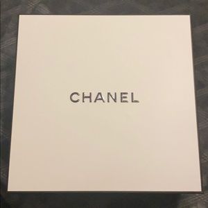 Empty designer CHANEL box